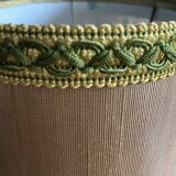 Lampe en cristal Vannes France -Pied sculpté avec étiquette d'origine