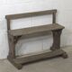 Banc d'école ancien début 20ème