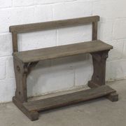 Old school desk from the early 20th century.