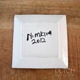 Hand Painted Decorative Dish, South African Pottery, By Nombulelo Mkiva