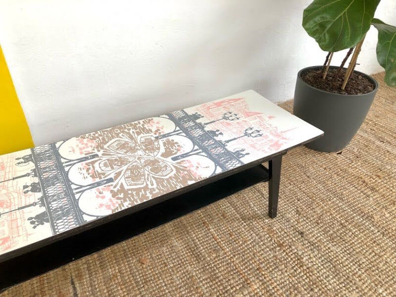 Scandinavian coffee table 114 cm