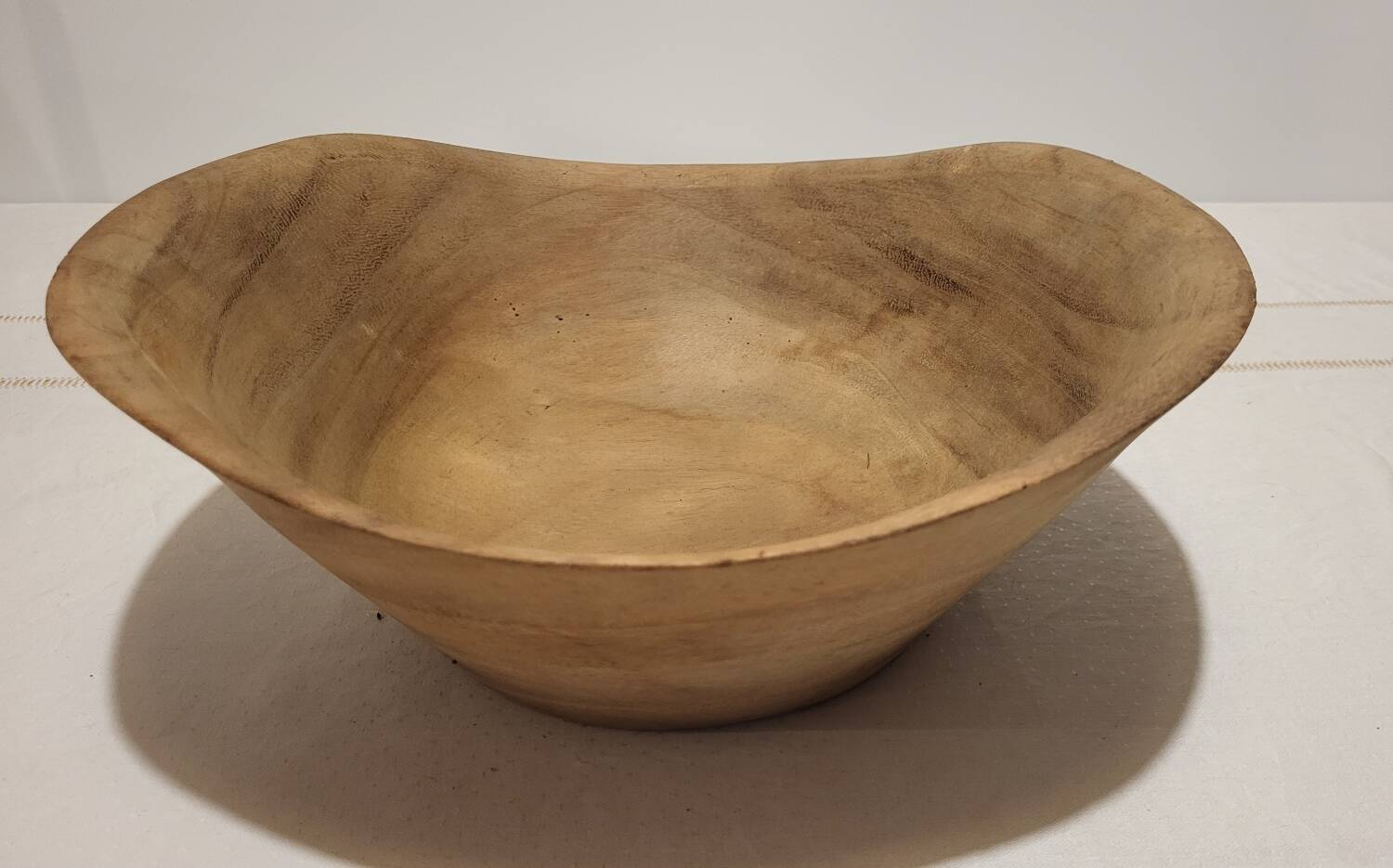 Saladier en bois brut