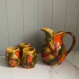 Vintage ceramic cider service