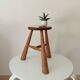 Brutalist tripod stool from the 1950s/60s.