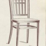 Rare dining chair no. 234 by Otto Wagner for J&J Kohn