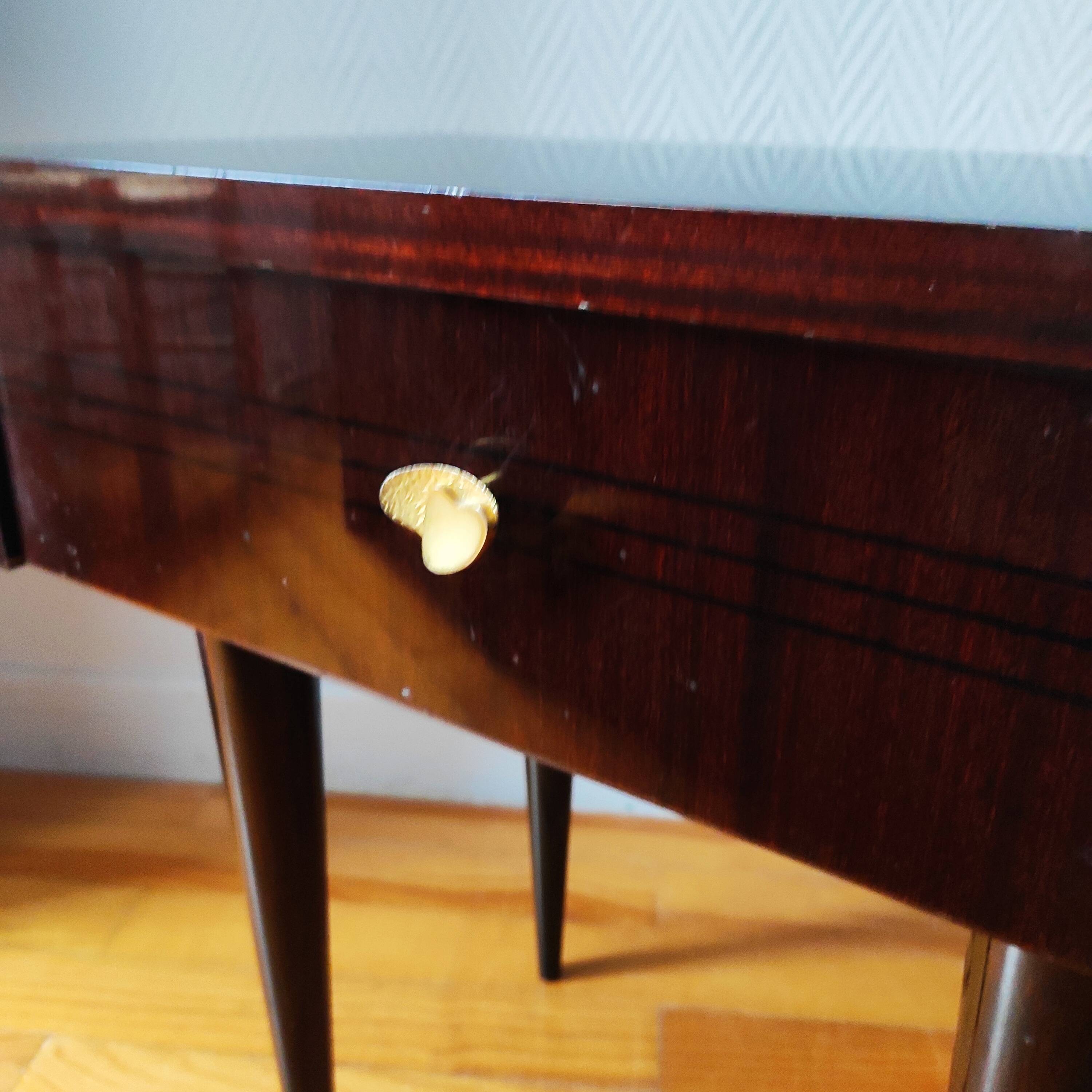 Pair of vintage bedside tables 1966