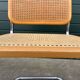 Lot de 4 chaises Cesca modèle b32 en chrome fabriqué en italie par Marcel Breuer