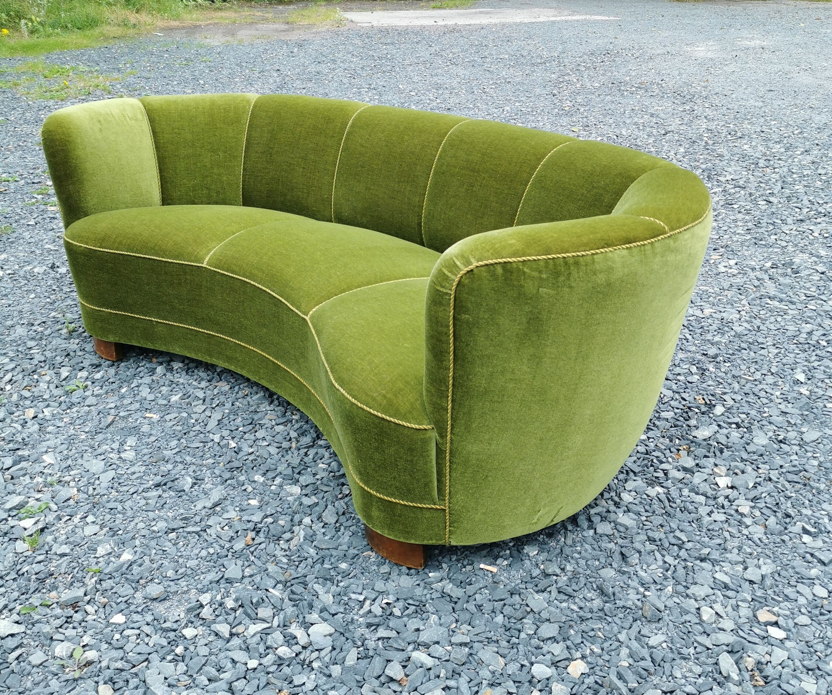 Scandinavian banana sofa