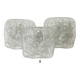 Ice Glass Wall Lamp by J.T. Kalmar