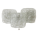 Ice Glass Wall Lamp by J.T. Kalmar