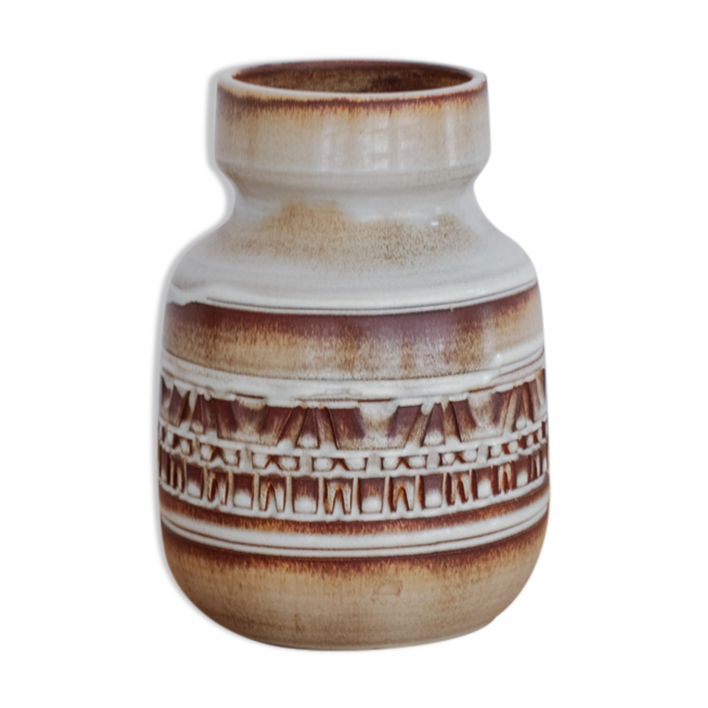 Ceramic vase signed Bessone
