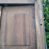 Lyon's 18th-18th-painted walnut façade rechampi