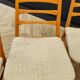 Set of 8 mid century dining table chairs vintage