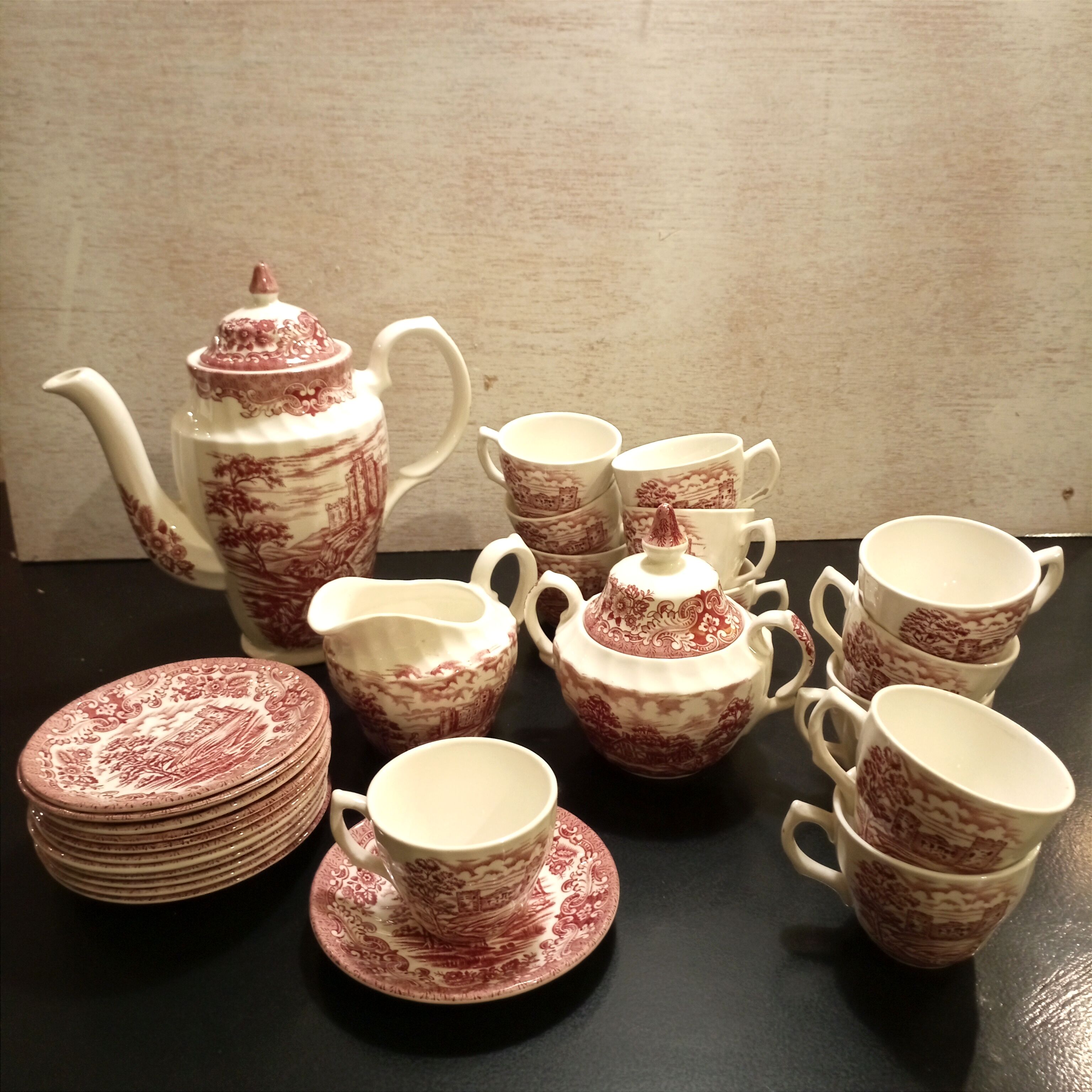 Vintage English coffee service