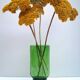 Vintage bubble glass vase