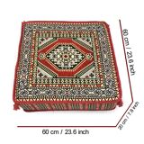 Red anatolian floor table