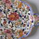Polylobed dish Peonies earthenware of Gien