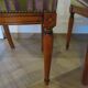 Set of 2 Purple and Green Tapestry Chairs - Cherry