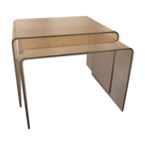 Plexiglass coffee tables