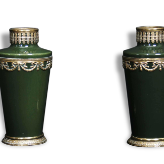 Pair of vases 19th