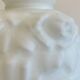 Art Deco glass paste ball vase