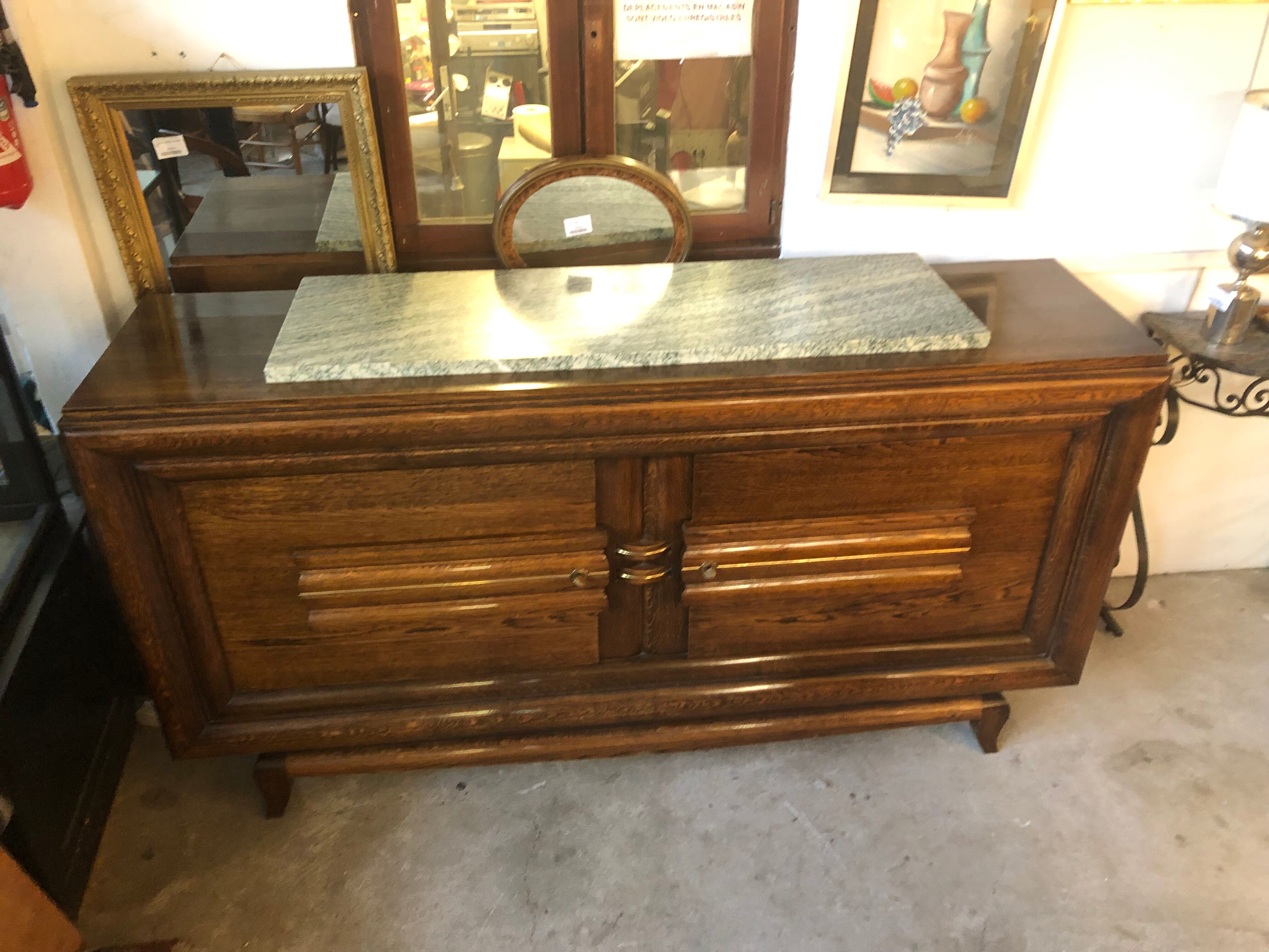 Art deco base cabinet