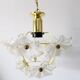 Lustre vintage fleurs murano Eglo