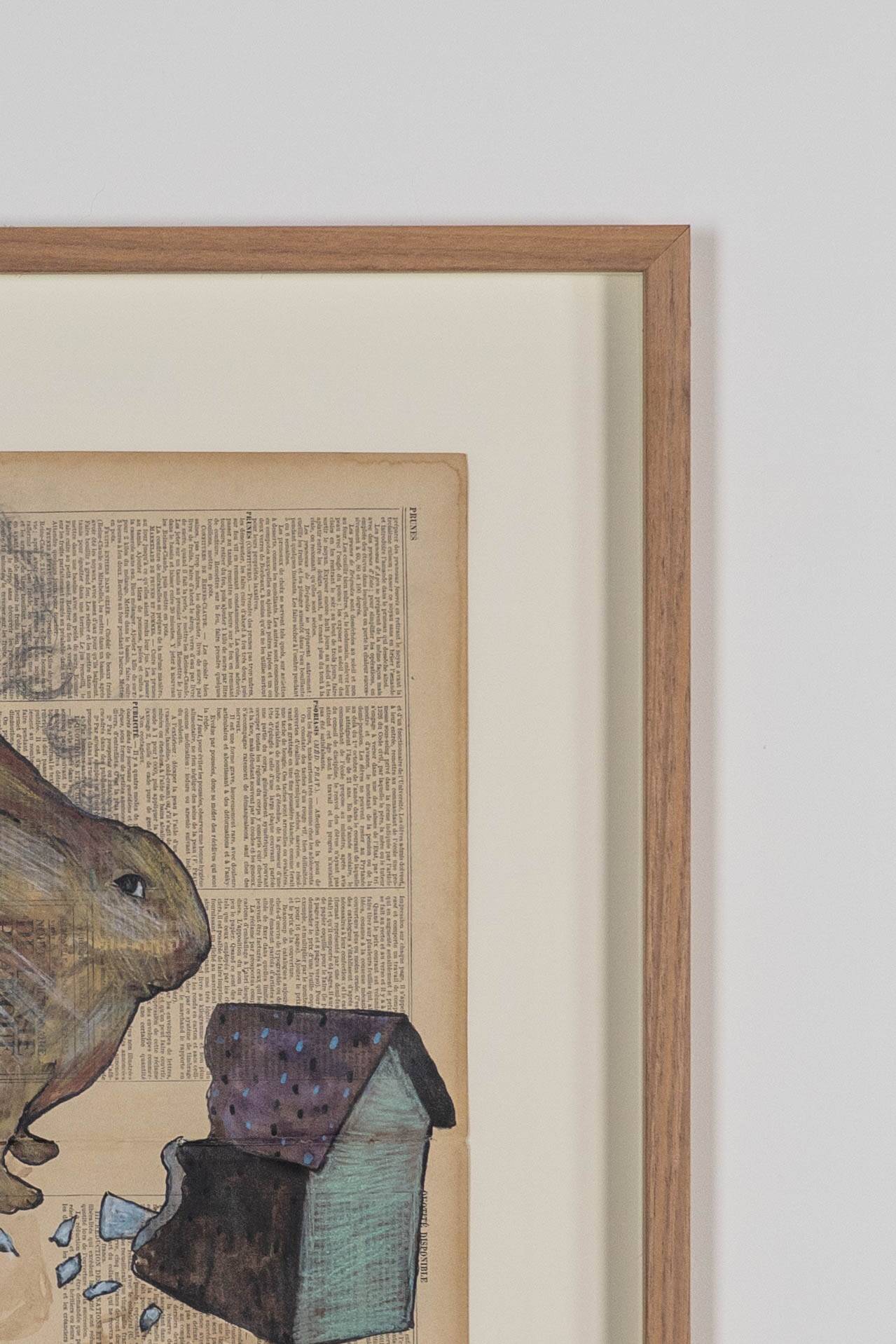 Once upon a time, Bilal Bahir, mixed media, 2020