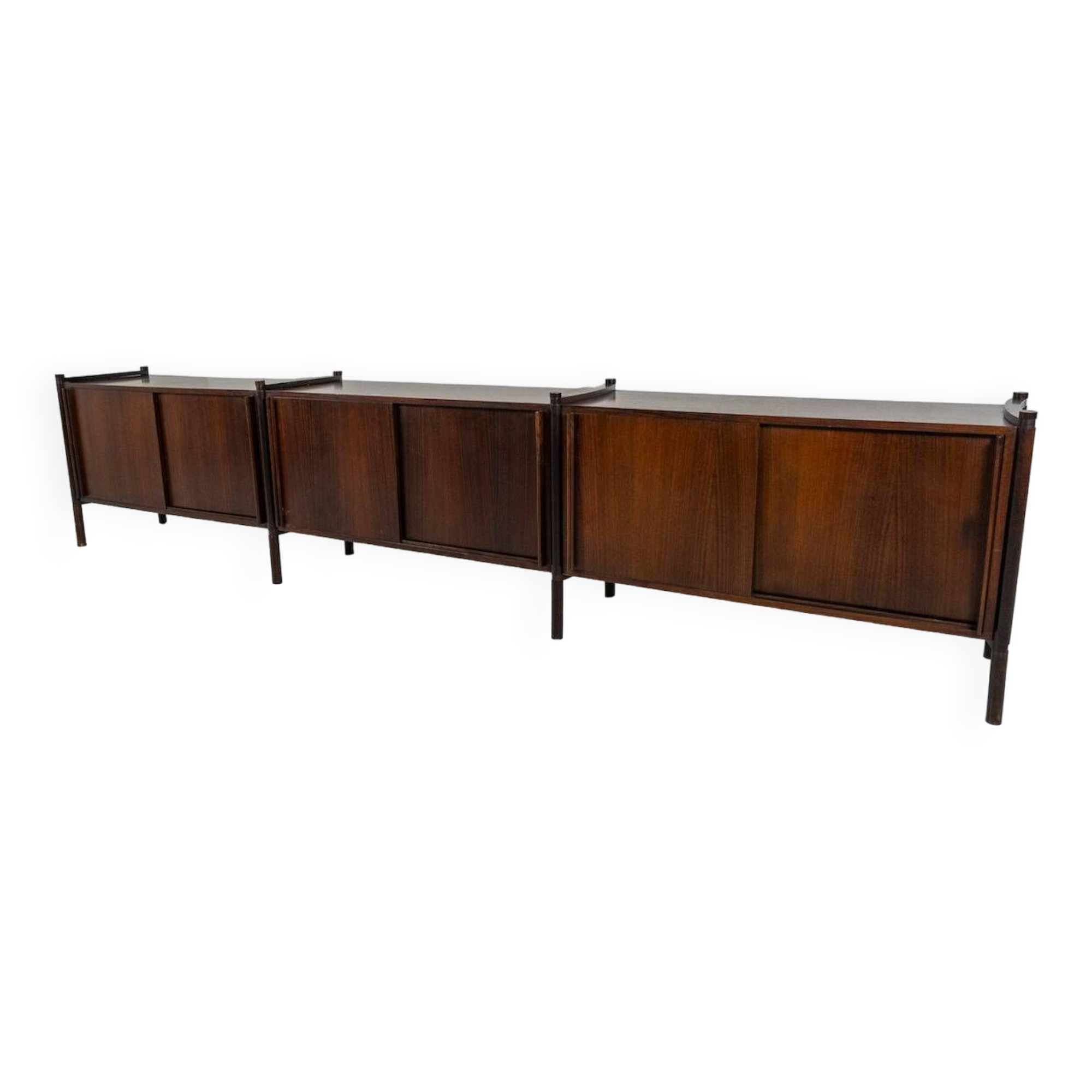Mid-century modern wooden sideboard by Fukuoh Hirozi for Gavina, 1960s