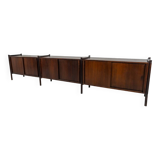 Mid-Century Modern Wooden Sideboard by Fukuoh Hirozi for Gavina, 1960s
