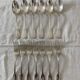 6 silver metal cutlery mesh model