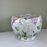 Important glazed ceramic cache pot