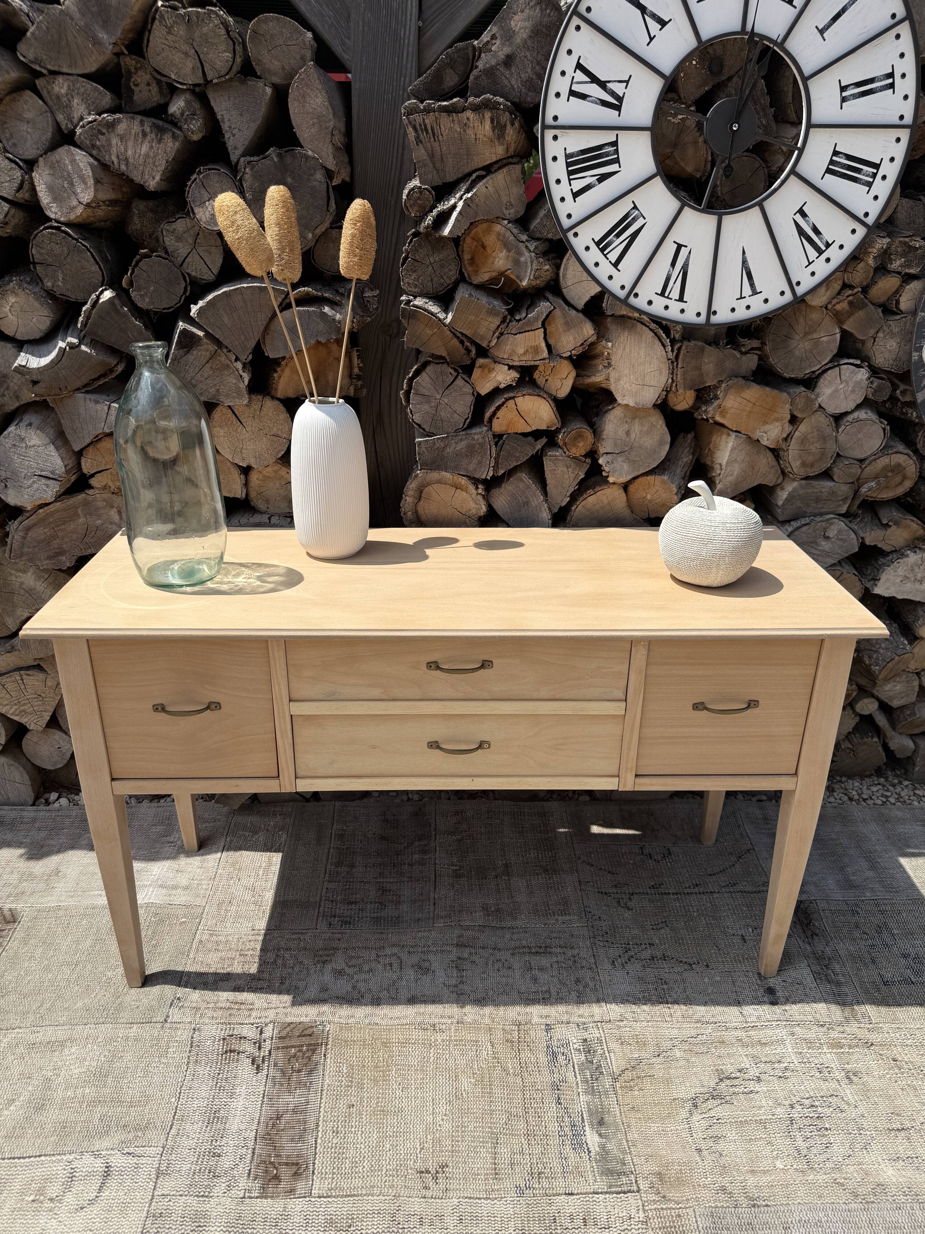 Small renovated antique buffet