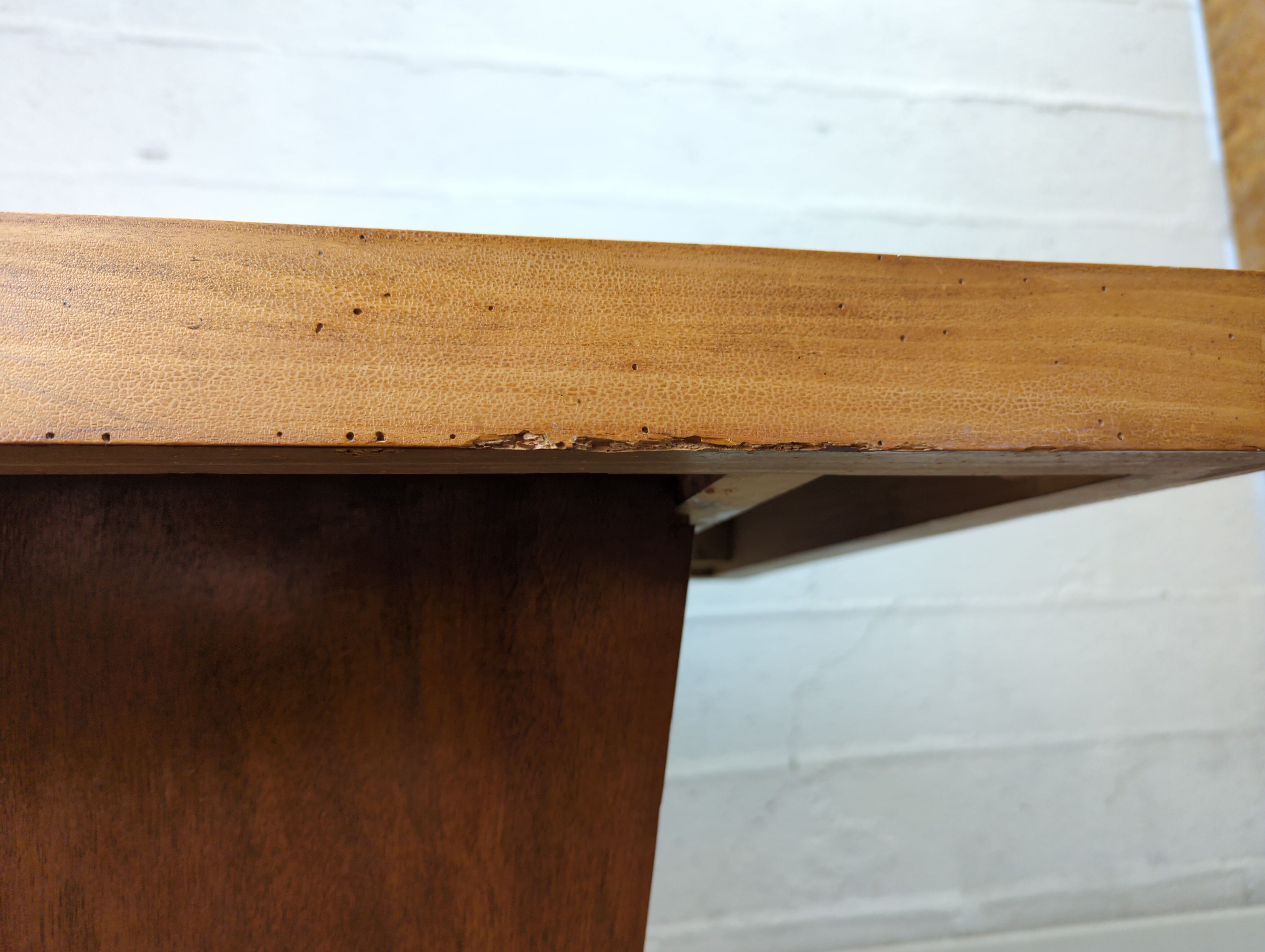 Square pedestal table art deco year 30