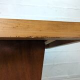 Square pedestal table art deco year 30