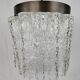 Murano glass chandelier with 14 tubular pendants
