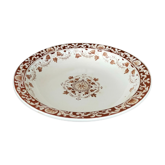 Plat creux Louis XV Longwy