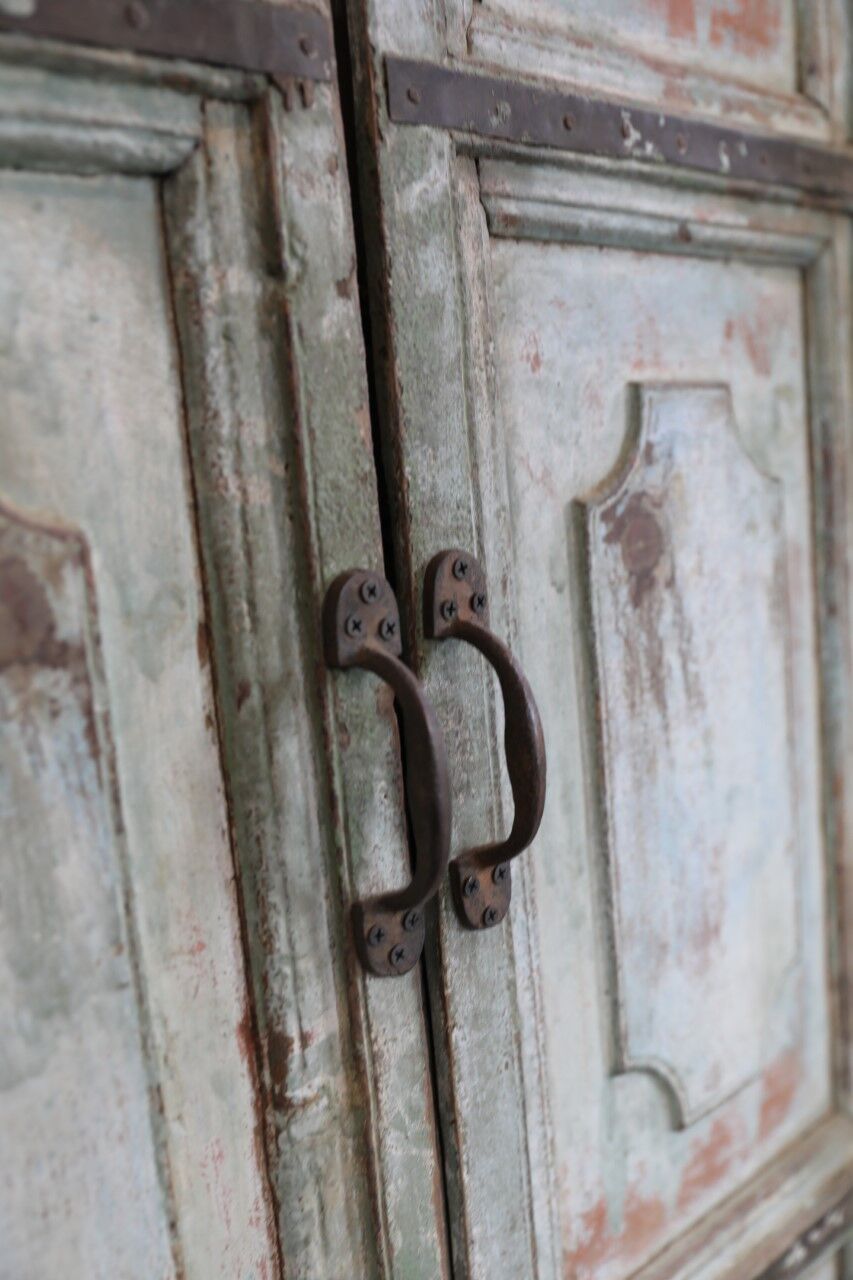 Indian molded door on frame