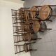 Chaises, Italie, fin XIXe siècle, lot de 11