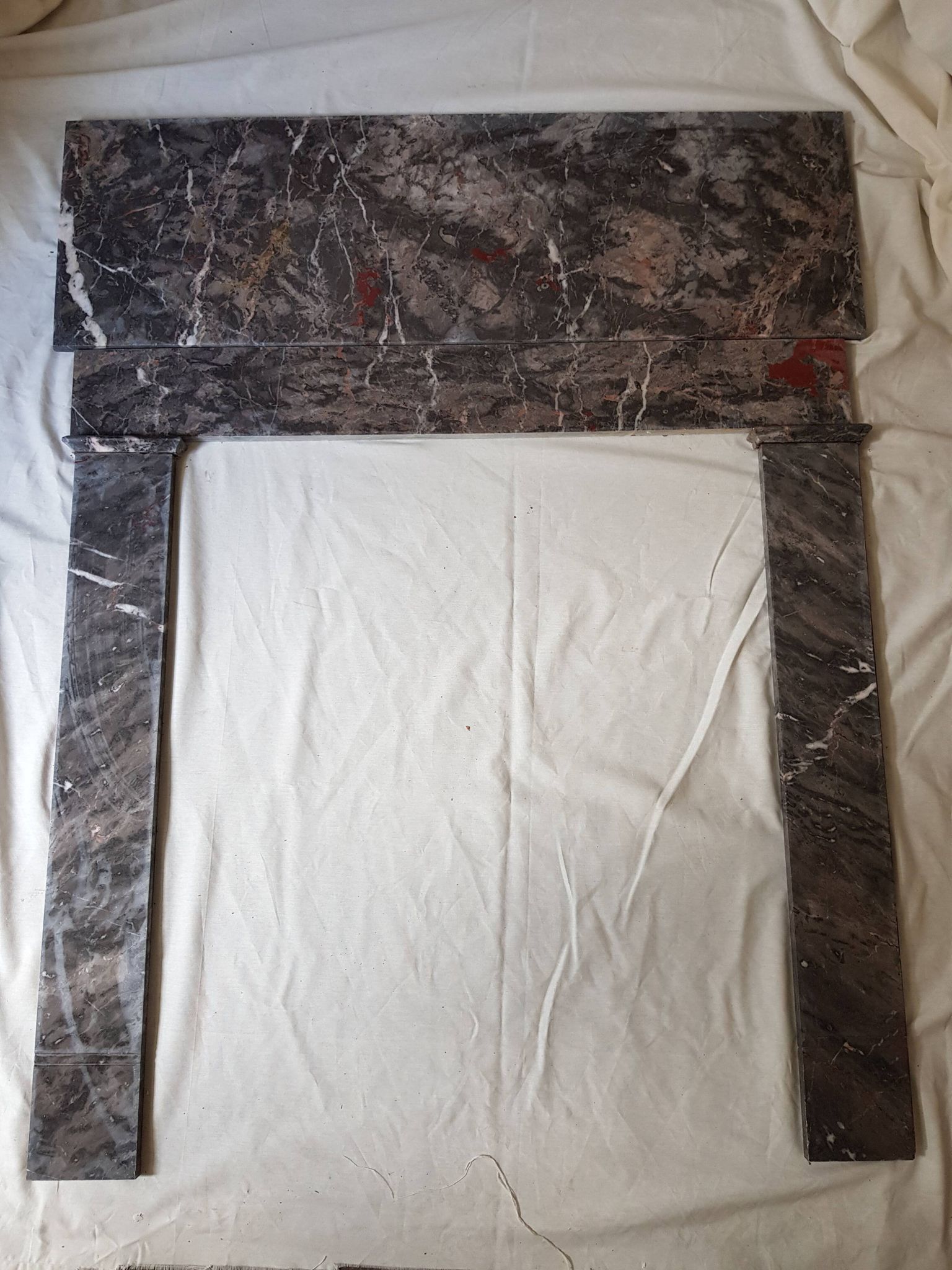 Marble fireplace nineteenth