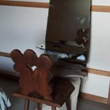 Wall-mounted dressing table mirror, 1950s