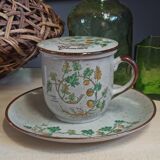 Vintage herbal mug cup