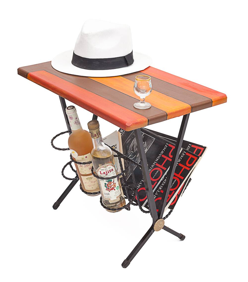 Vintage magazine rack