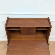 Vintage Danish teak secretary, 1960s.
