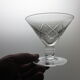 6 old champagne glasses