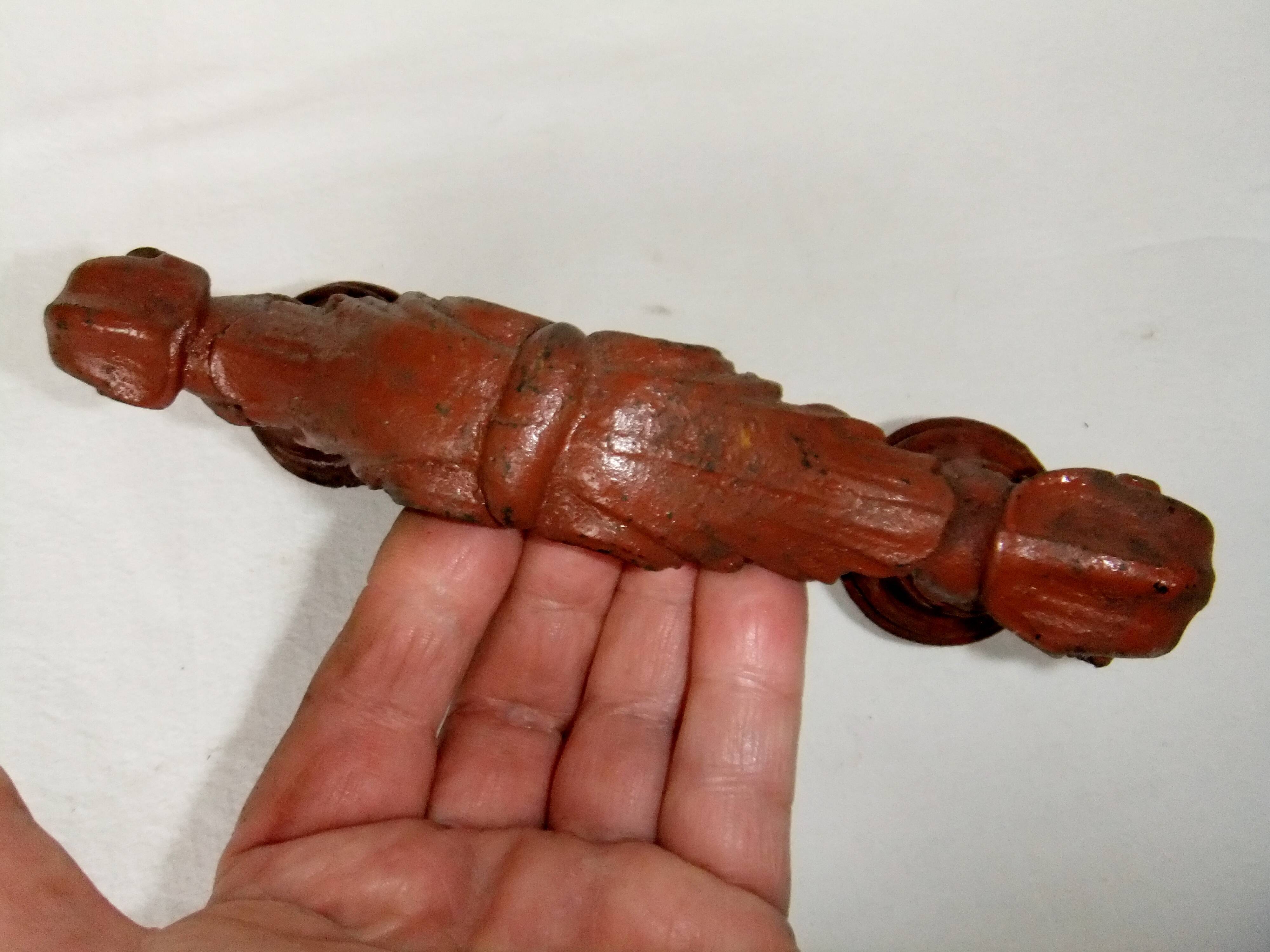 Old cast iron door handle