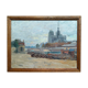 Painting of Notre Dame de Paris quai de la Tournelle