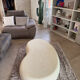 Concrete Coffee Table / Micro Cement Bean Shape