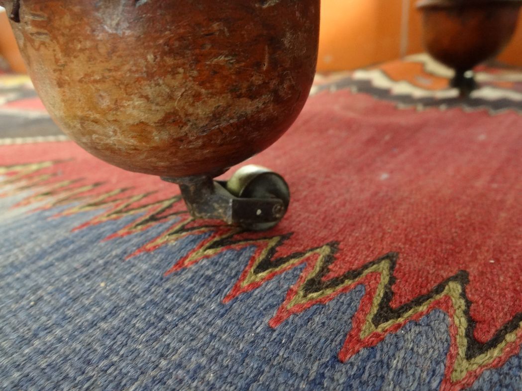 Mahogany Empire and mahogany veneer dressing table