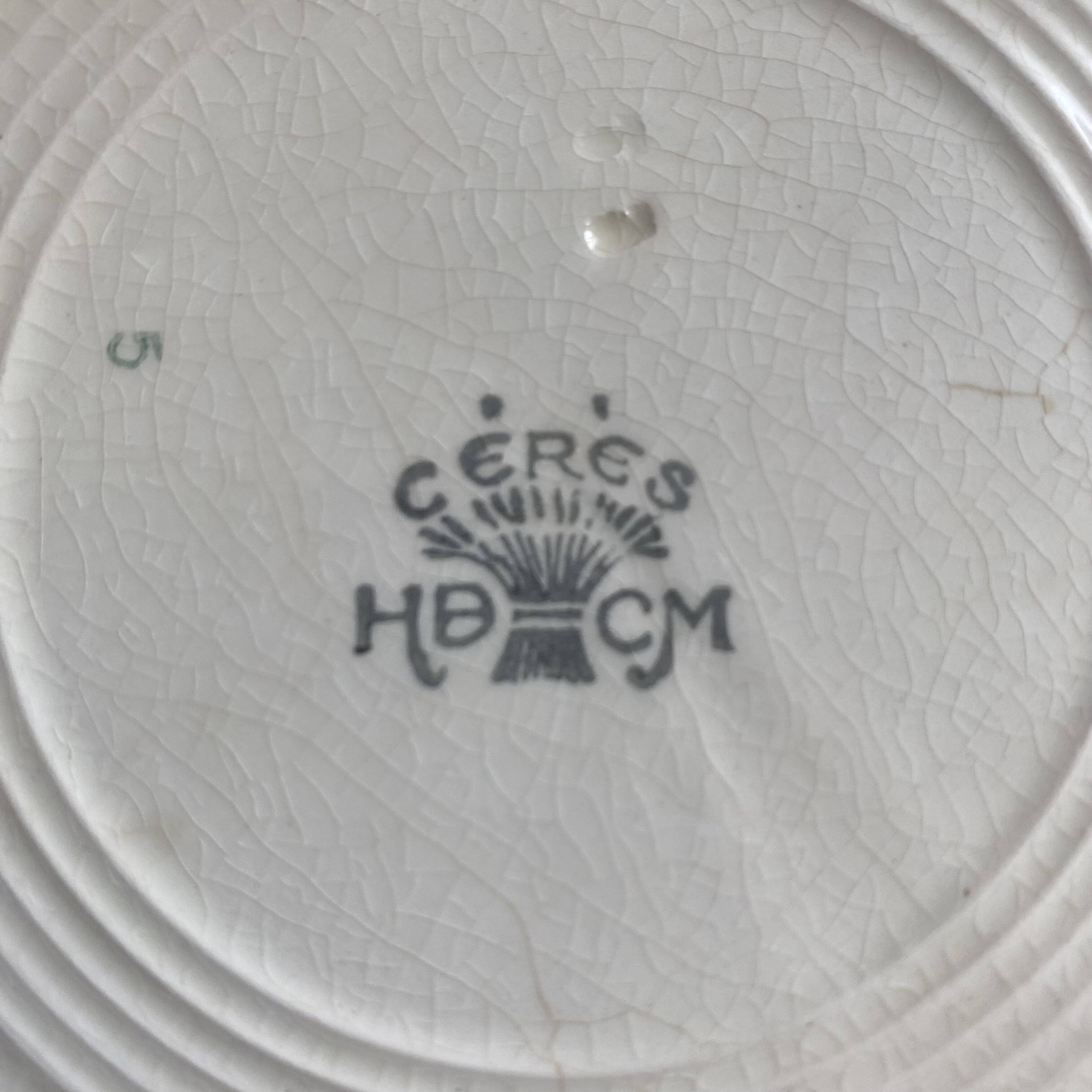 Antique plates from the early 20th century
